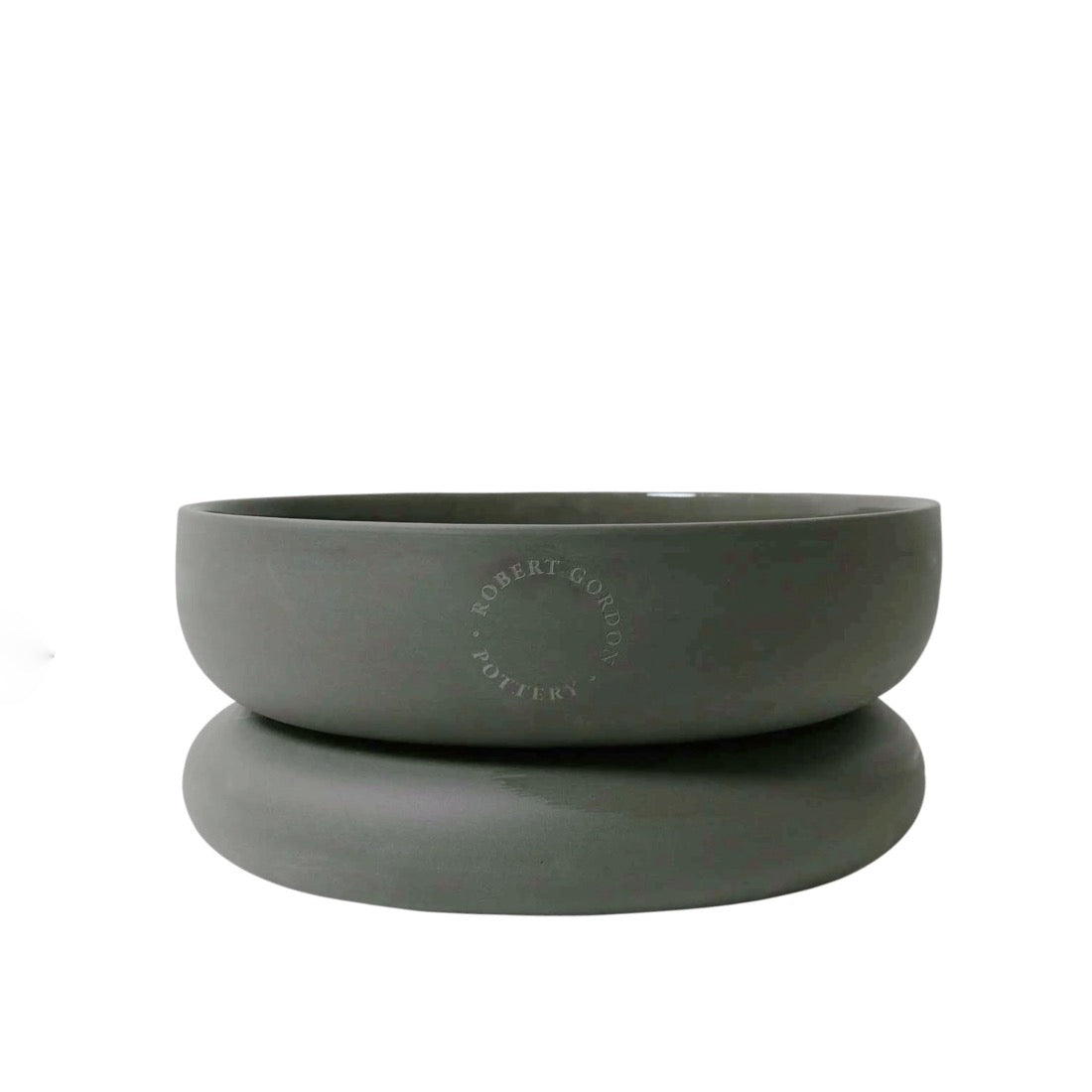 Forest Green Cloud Planter - Wide