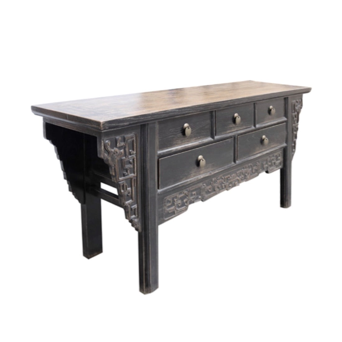 Jinhan Black Antique Buffet - Small