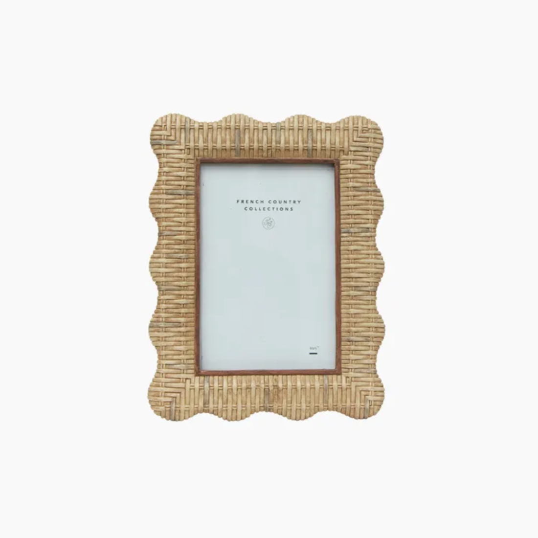 Rattan Wavy Photo Frame | 4x6 – Florence & Co Interiors