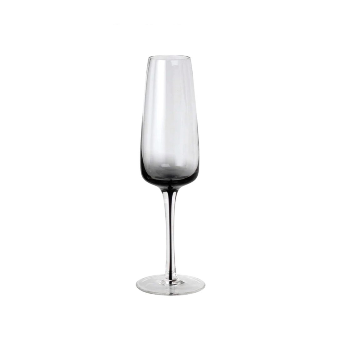 Smoke Champagne Glass - Set of 4