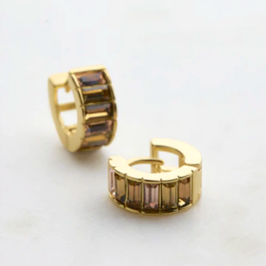 Kira Blush Earrings | Gold