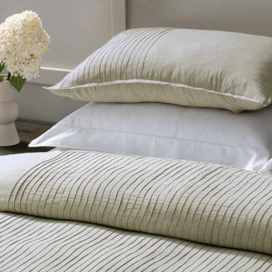 Kaiyu King Duvet Cover Set | Natural