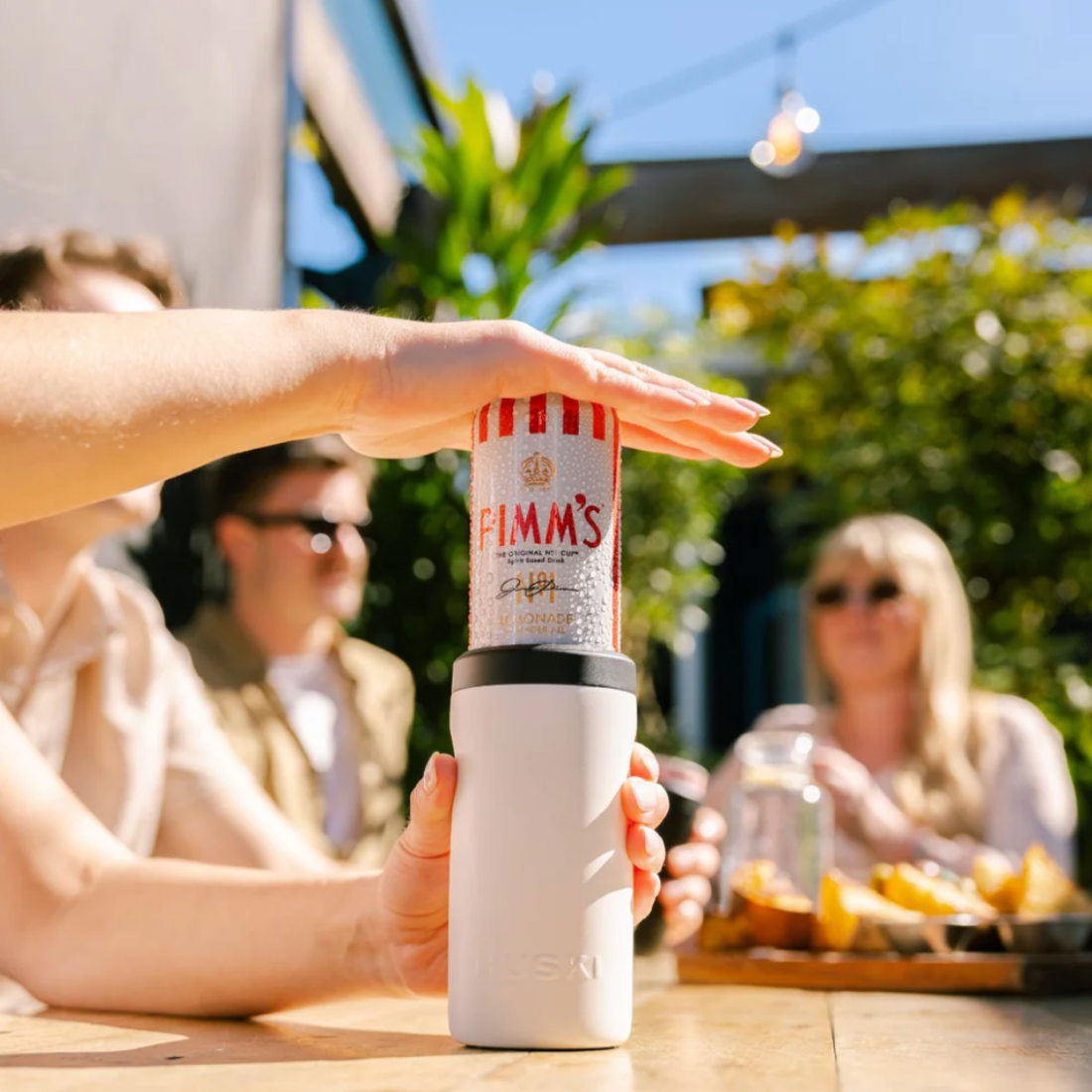 Slim Can Cooler | Champagne