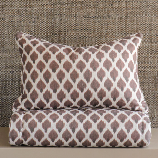 Kasumi Cushion | Rosewood / Cocoa