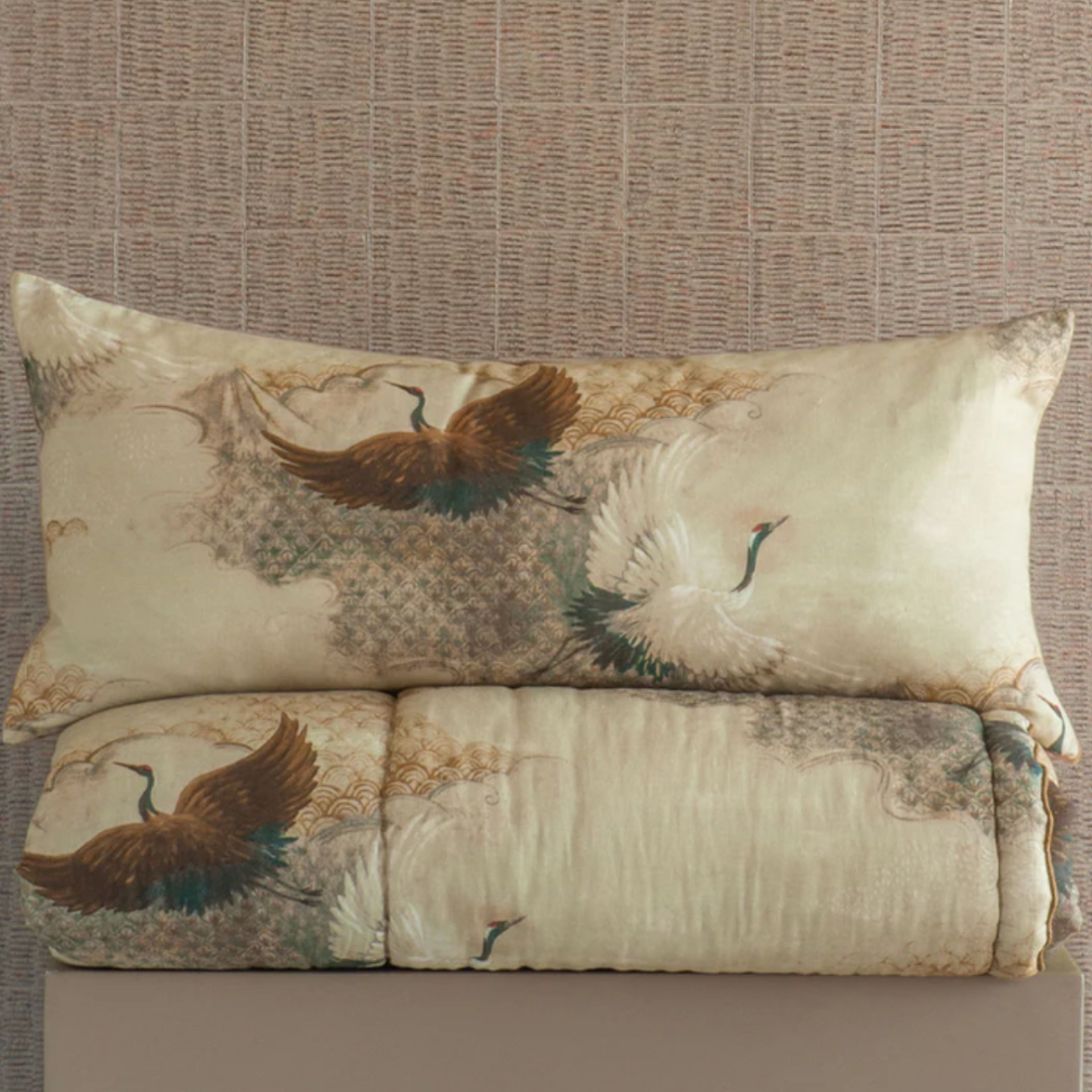 Tsuru Bolster Cushion | Natural