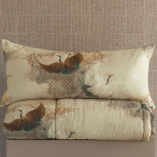 Tsuru Bolster Cushion | Natural