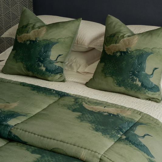 Tsuru Cushion | Spruce