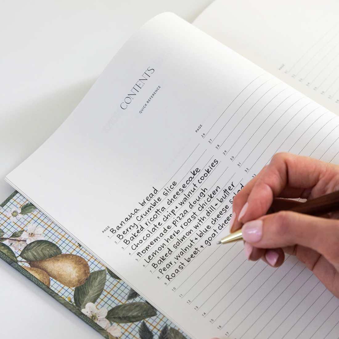 Heirloom Recipe Book | Pears