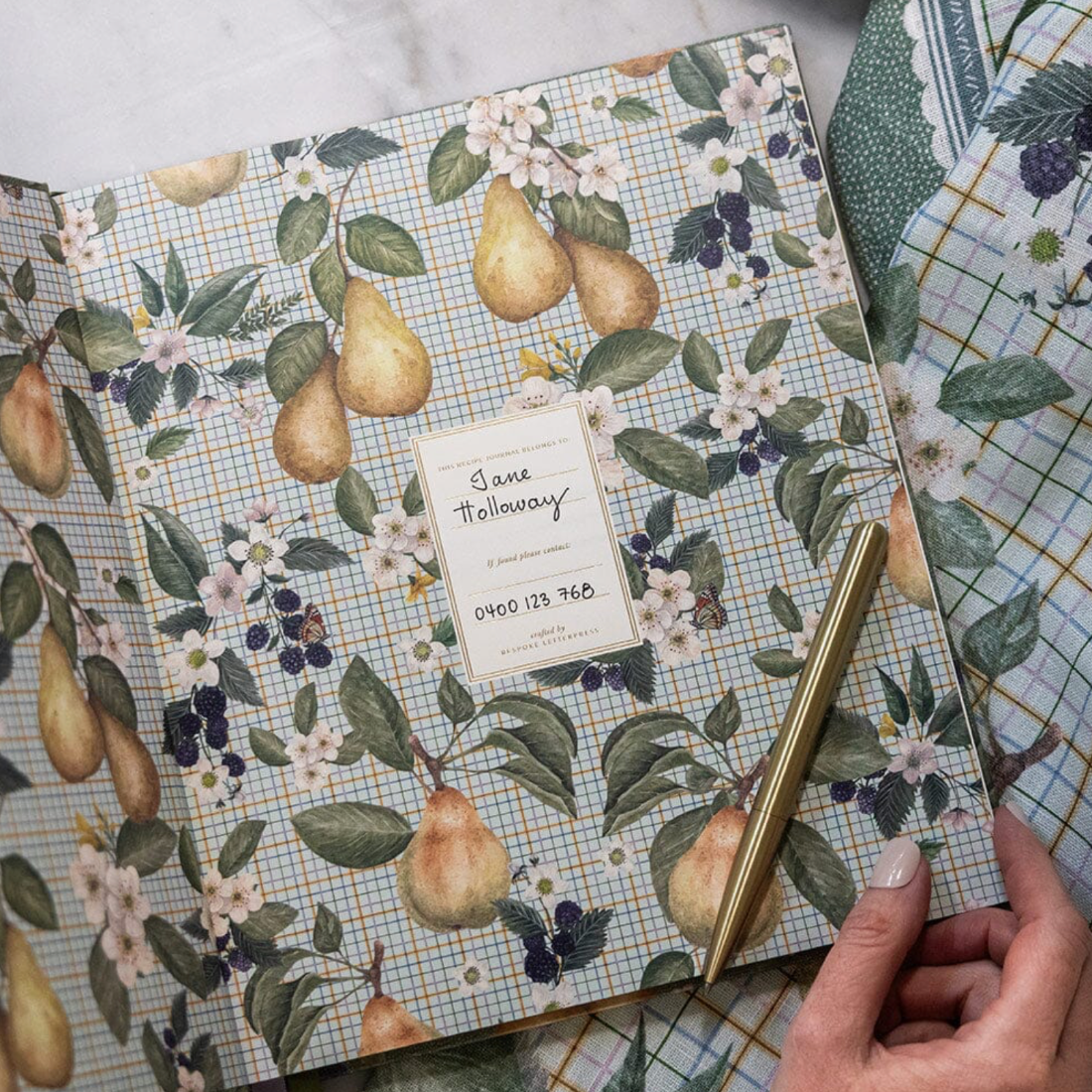 Heirloom Recipe Book | Pears