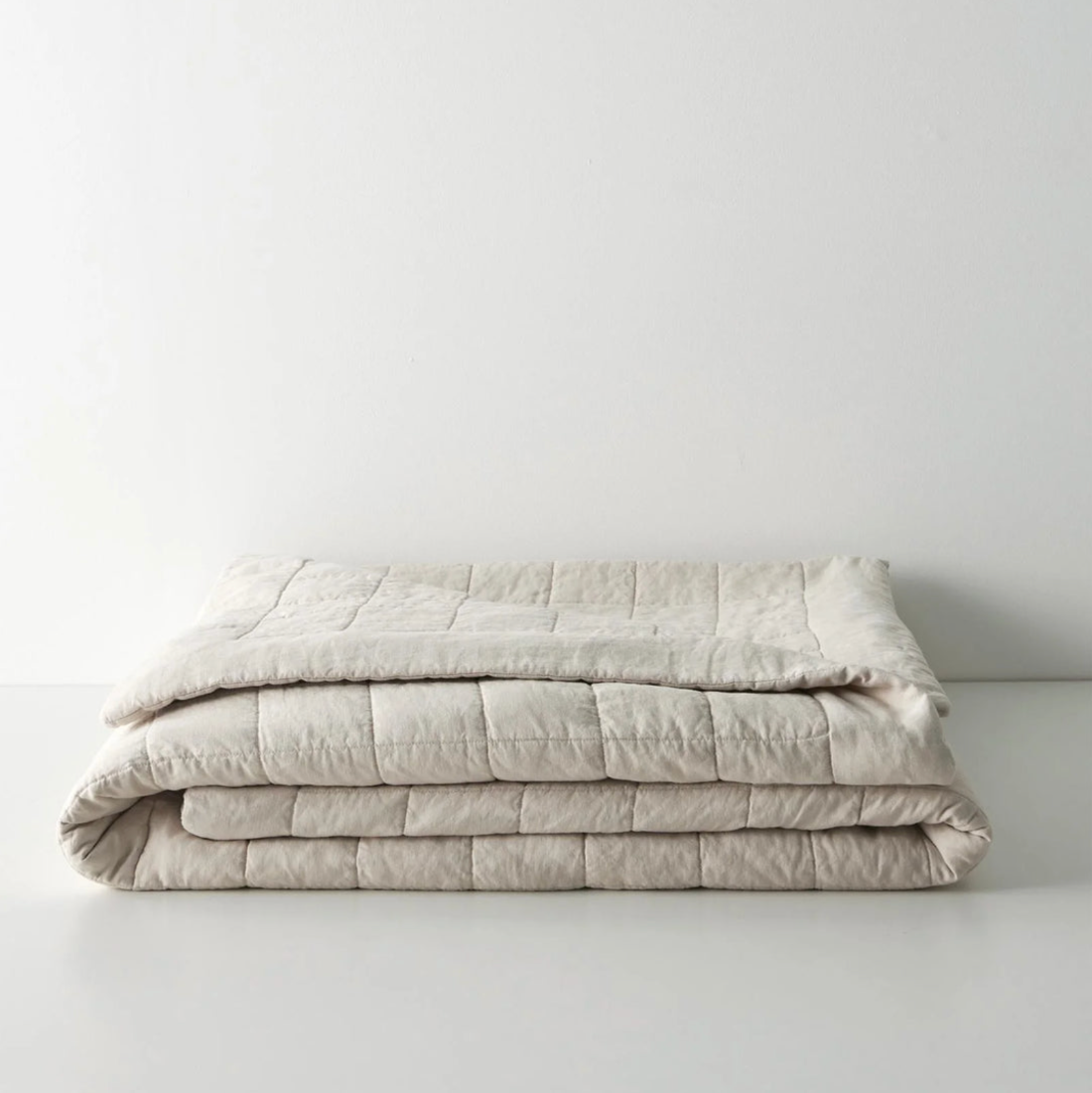 Ravello Coverlet | Bone