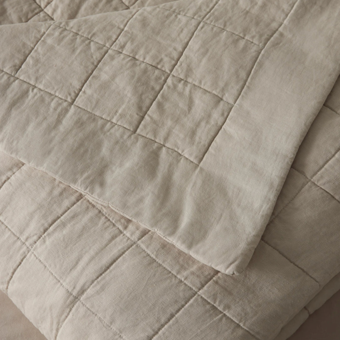 Ravello Coverlet | Bone