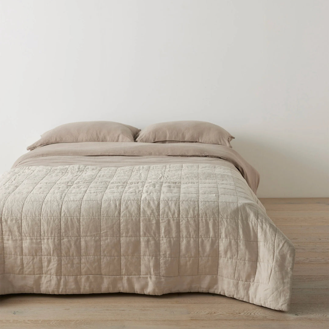Ravello Coverlet | Bone