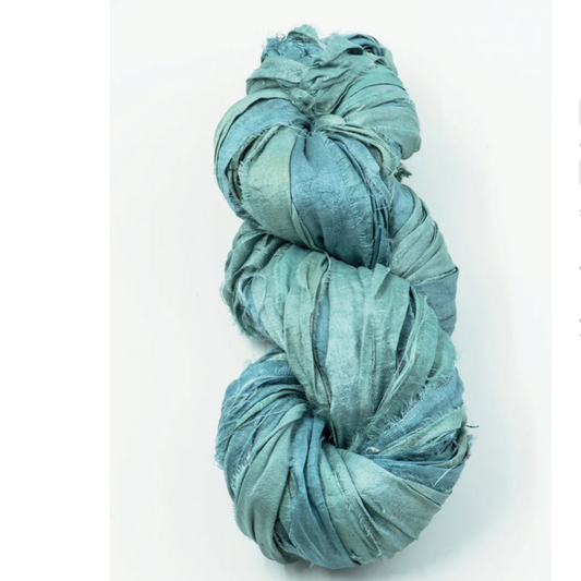 Sari Silk Ribbon | Teal