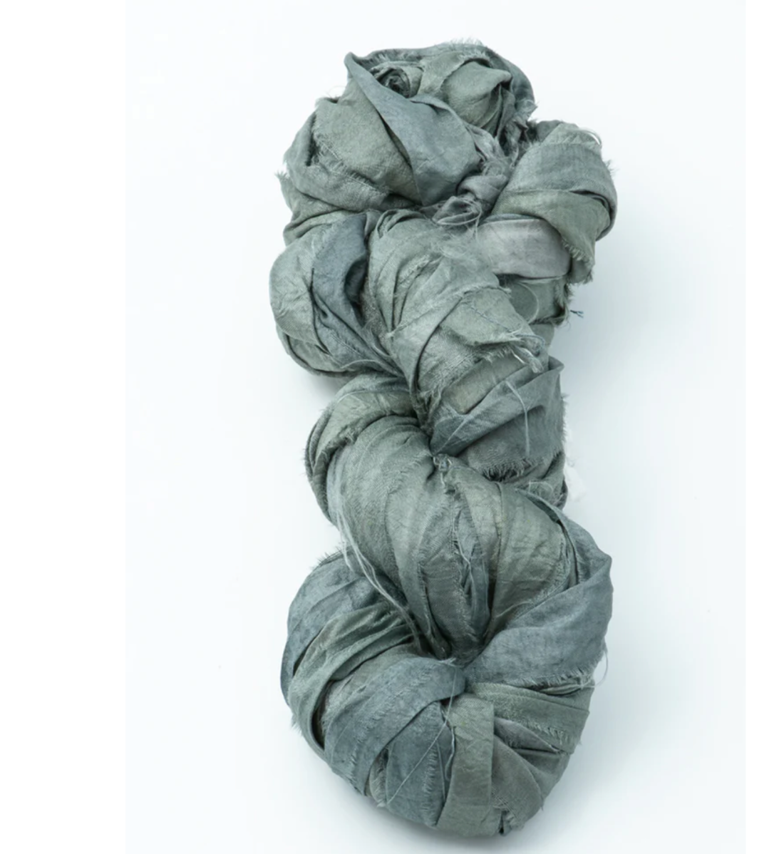 Sari Silk Ribbon | Fog