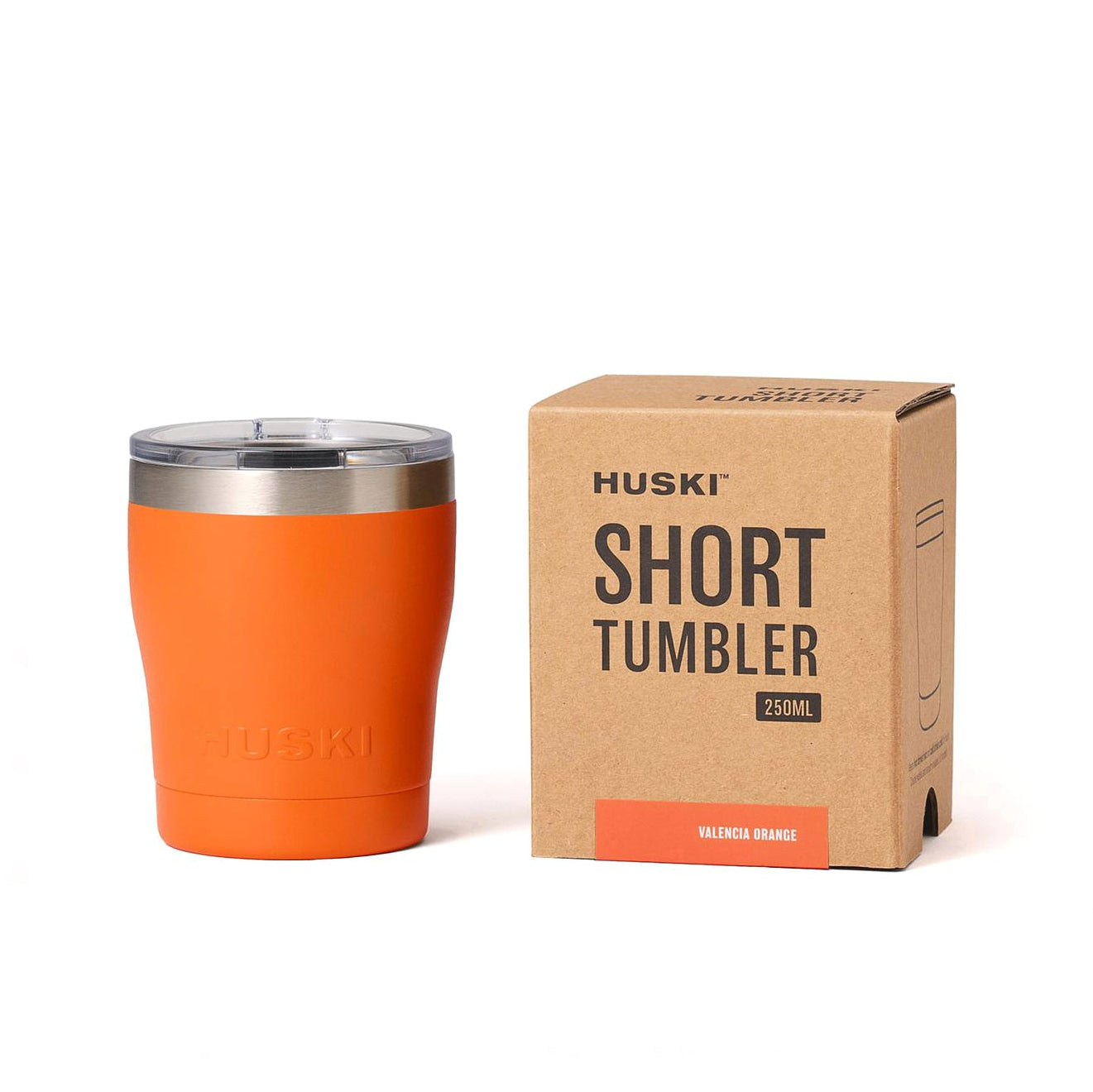 Huski Short Tumbler Valencia Orange