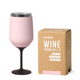 Huski Stemmed Wine Tumbler 2.0 Powder Pink 355ml