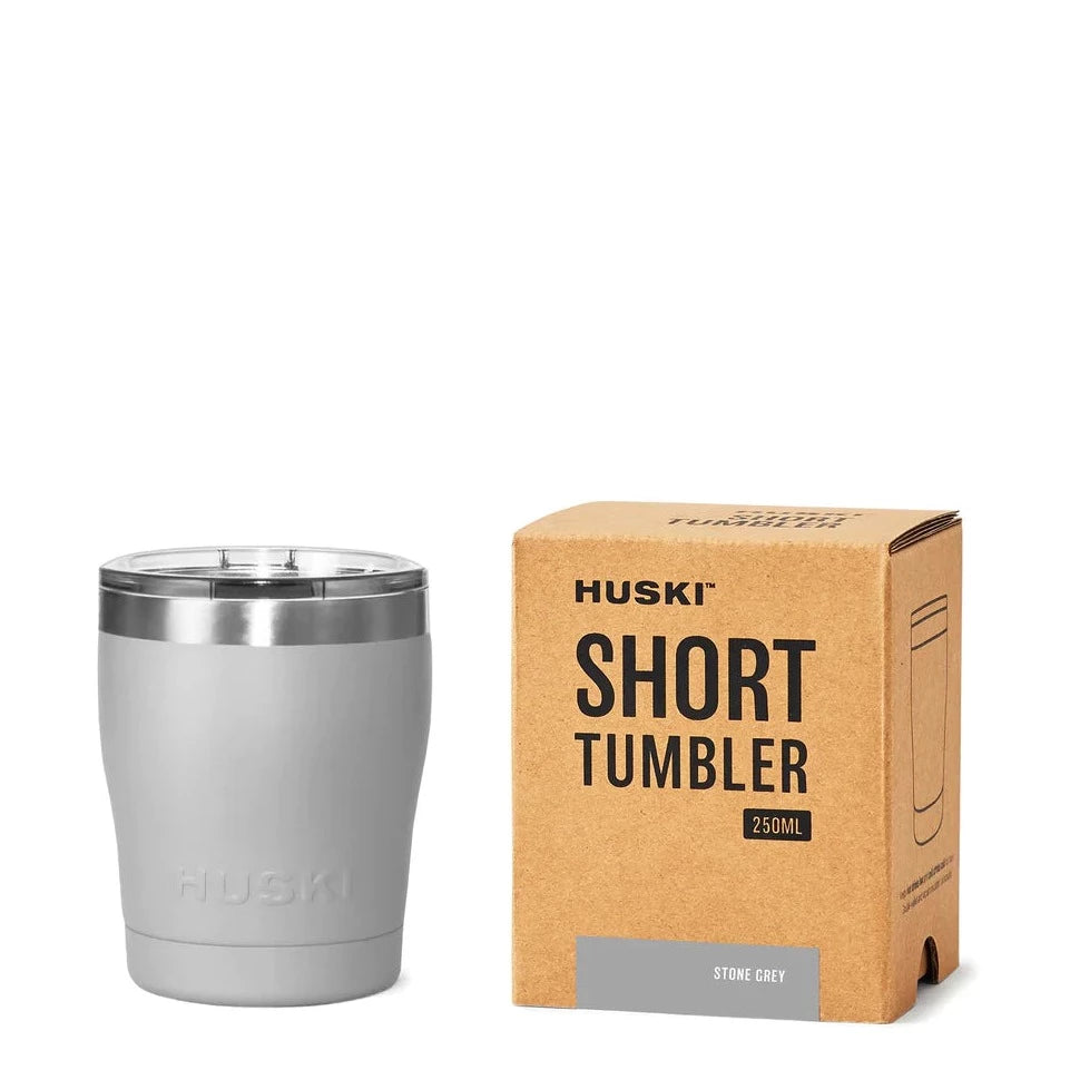 Huski Short Tumbler Stone