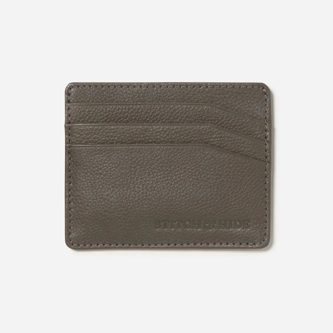 Stitch & Hide Alice Cardholder - Stone