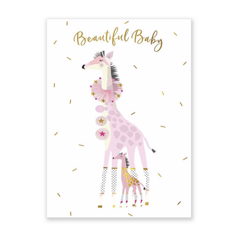 Beautiful Baby Girl Greeting Card