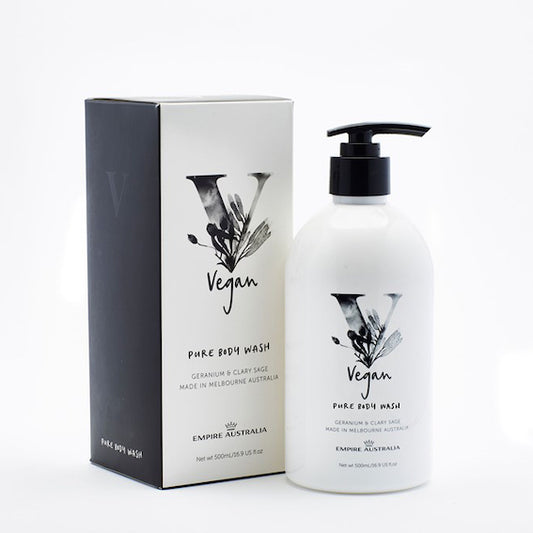 Vegan Body Wash - Geranium & Clary Sage