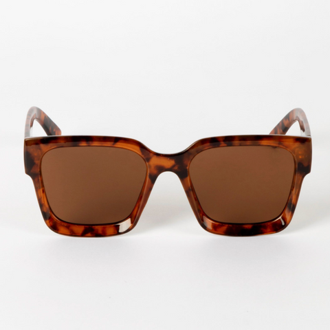 Carmel Beige Tortoiseshell Sunglasses