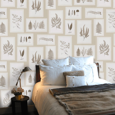 Sanderson Wallpaper Fern Gallery 215714 (5 Rolls Only)