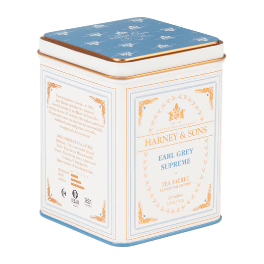 Earl Grey Supreme Tea | 20 Sachet Tin