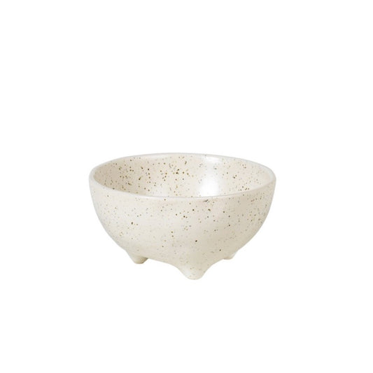 Nordic Vanilla Bowl with Feet - Large