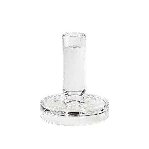 Petra Clear Glass Candleholder - Tall