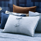 Bianca Lorenne Quadrato Pillowsham - Blue
