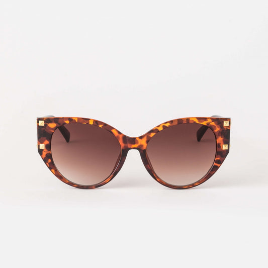 Raven Tort Stud Sunglasses