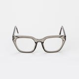 Renata Transparent Grey Reader Glasses +2.50