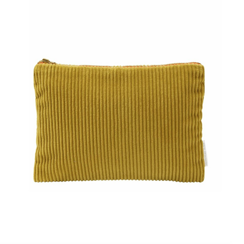 Corda Olive Pouch Washbag - Small