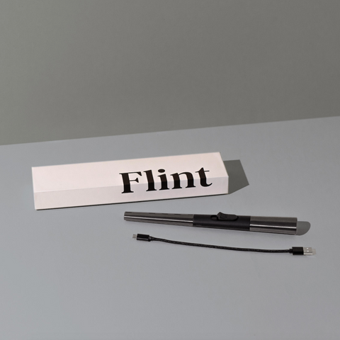 Flint Rechargeable Lighter - Gunmetal Grey