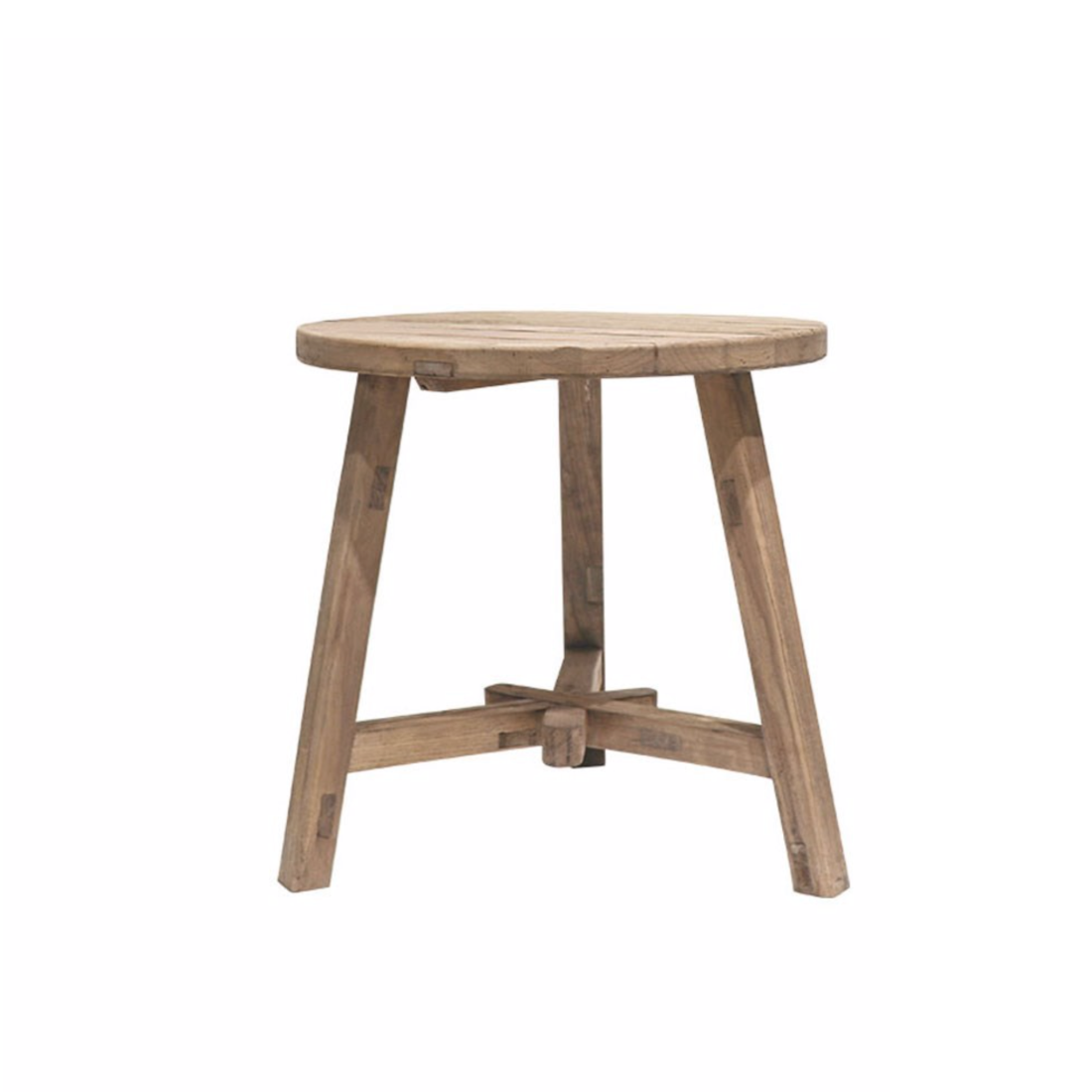 Parq Tall Round End Table - Natural