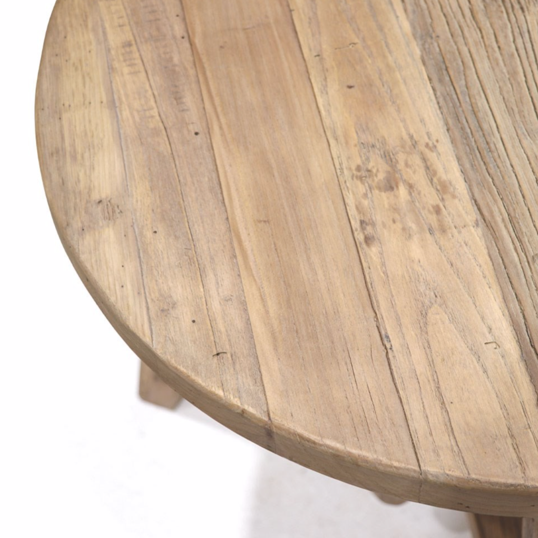 Parq Tall Round End Table - Natural