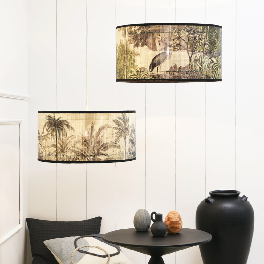 Tree Tops Bamboo Lampshade