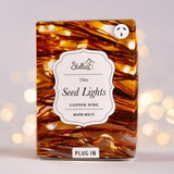Seed Lights Copper Wire Plug In - 10m