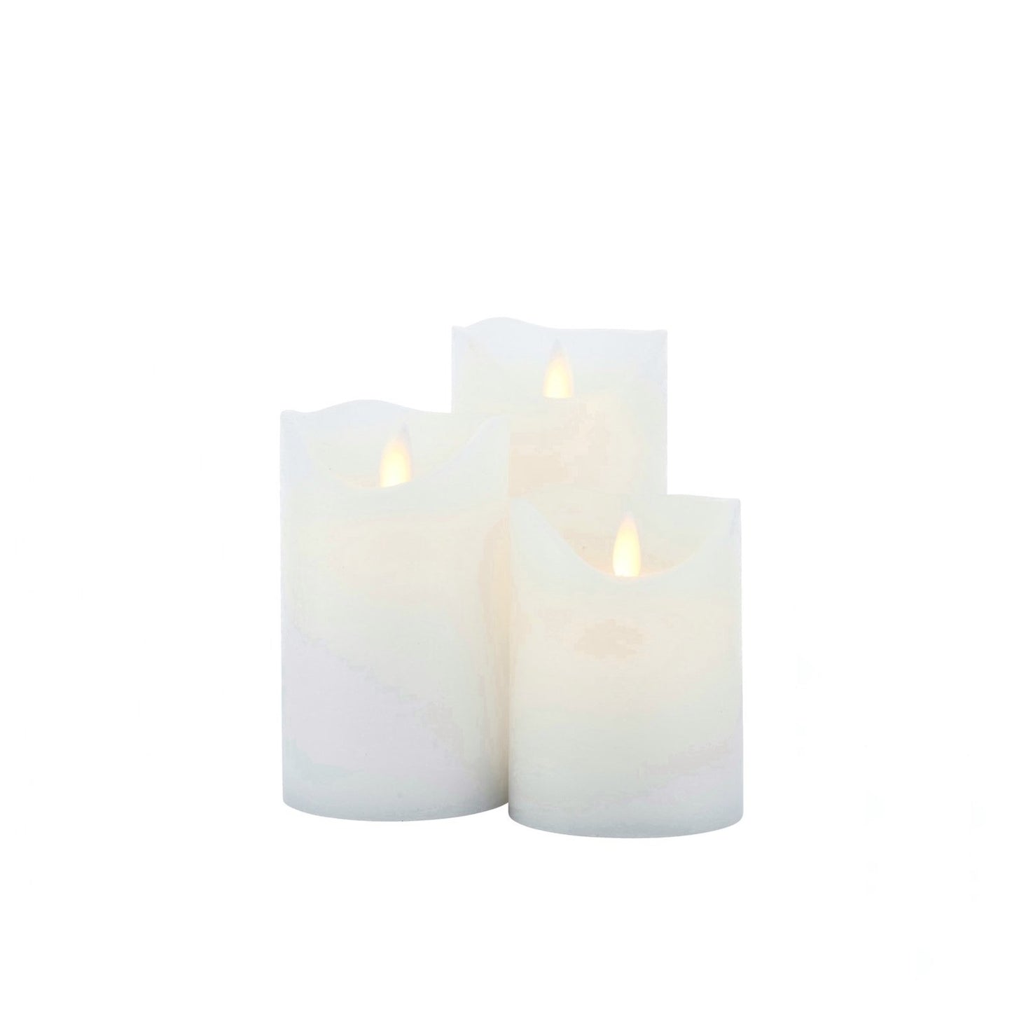 Sirius Sara LED Wax Candle - Set of 3