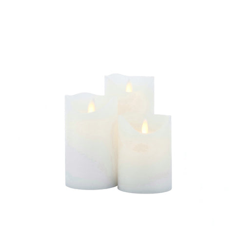 Sirius Sara LED Wax Candle - Set of 3