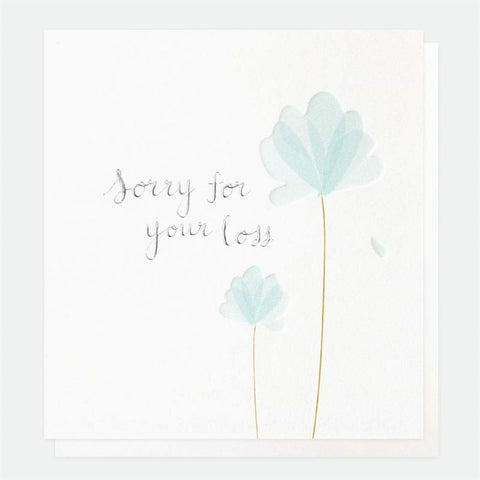 Sorry For Your Loss Sympathy Card