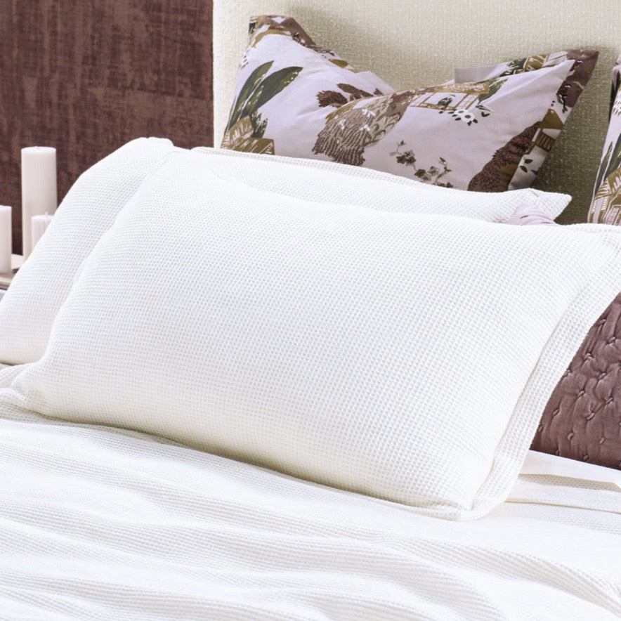 Sottobosco King Bedspread | Ivory