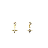 Lindi Kingi Star Stud Earrings - Gold