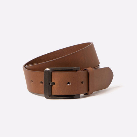 Stitch & Hide Unisex Brodie Belt Tan - Size 32