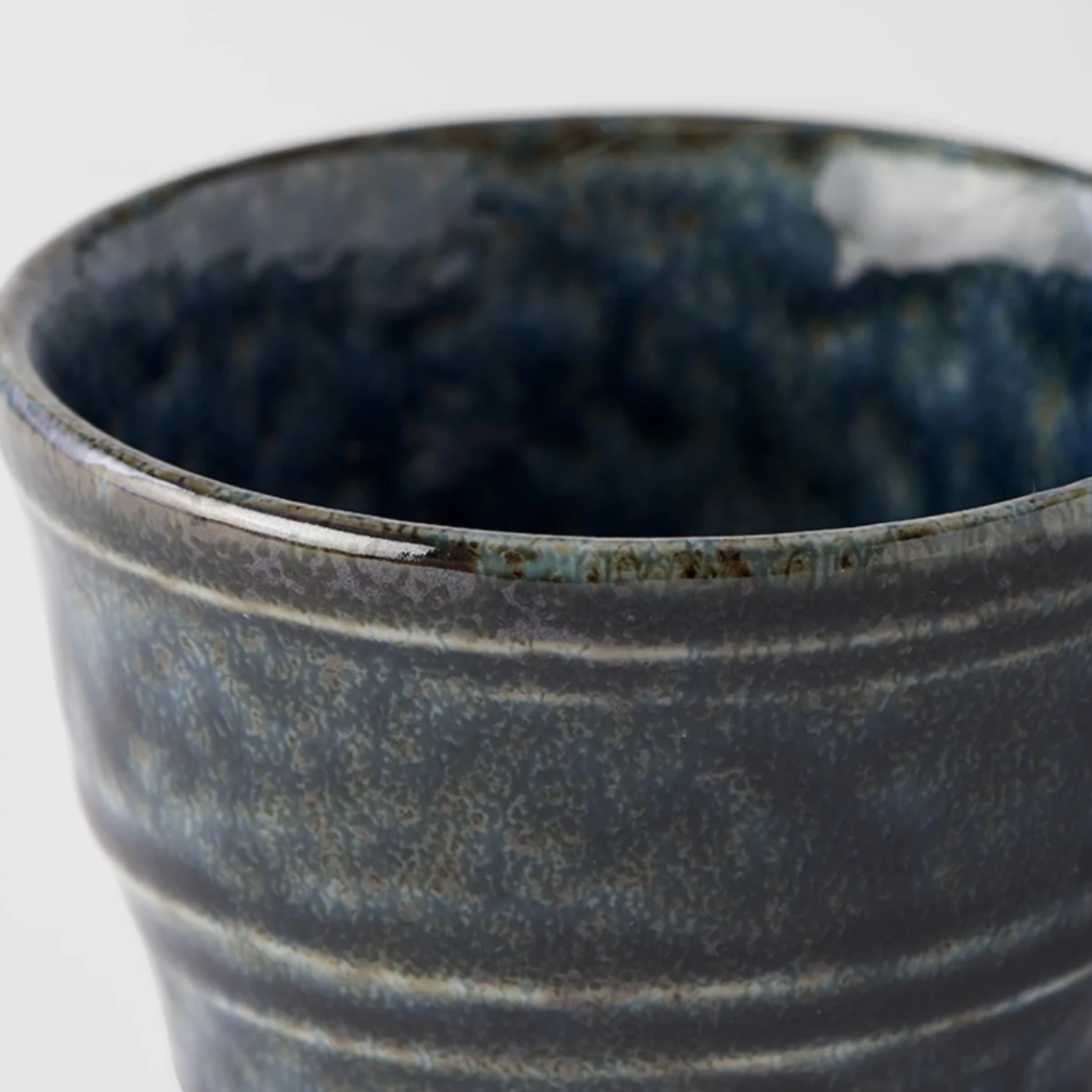 Tea Cup Blue Midnight