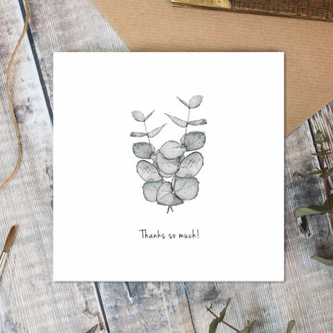 Thanks So Much Greeting Card
