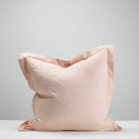 Thread Design Euro Pillowcase - Blush