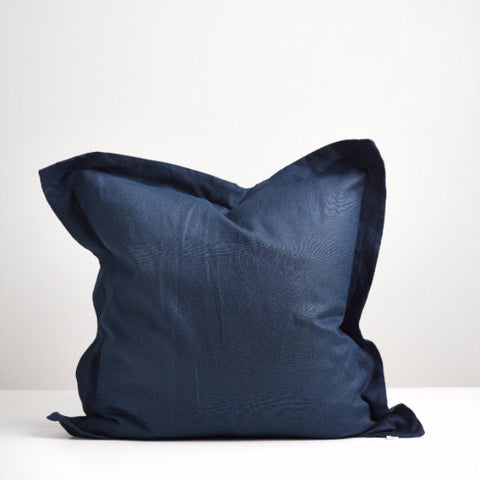 Thread Design Euro Pillowcase - Navy