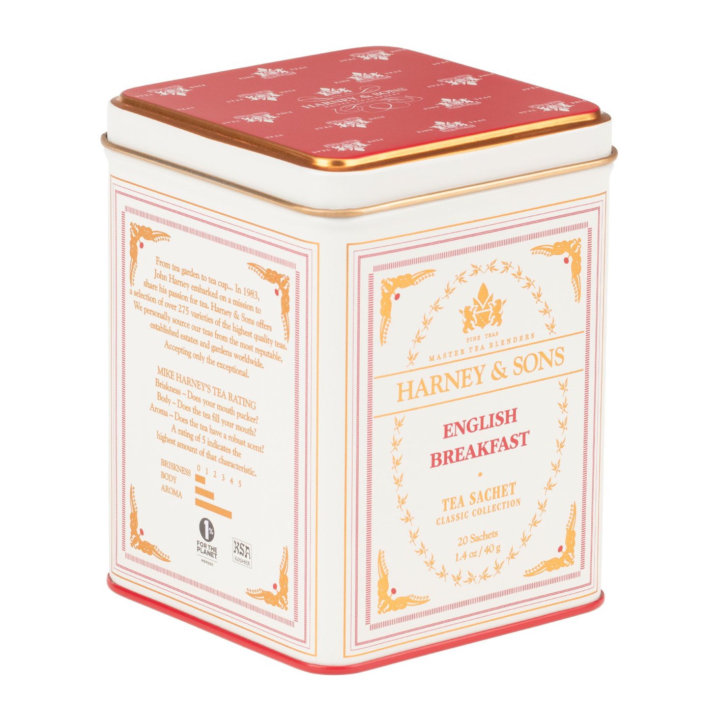 English Breakfast Tea | 20 Sachet Tin