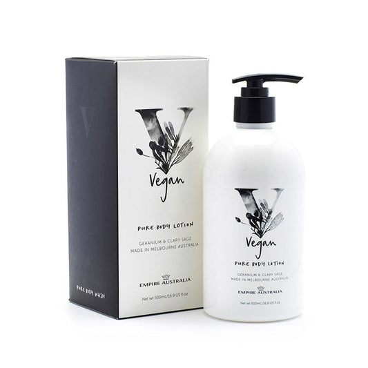 Vegan Body Lotion - Geranium & Clary Sage